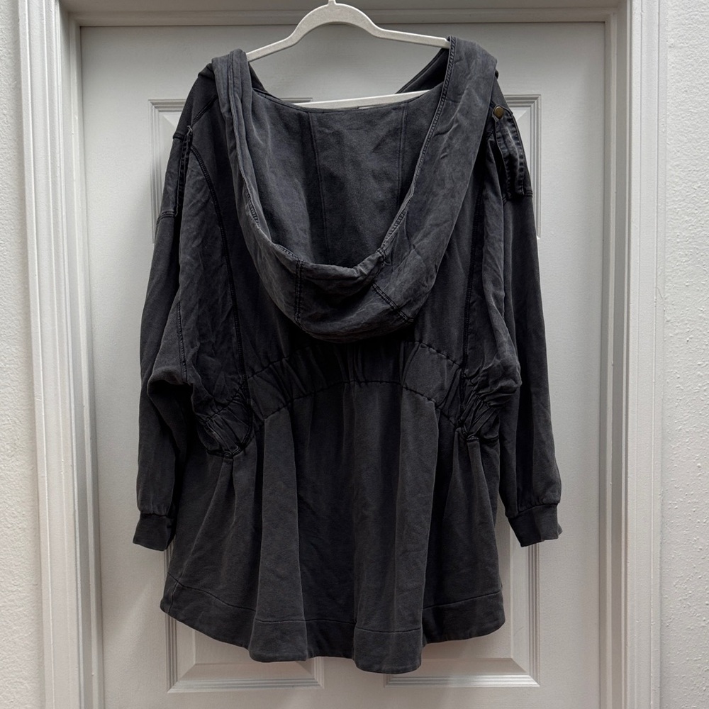 Free People Navy Jacket - Picture 3 of 4